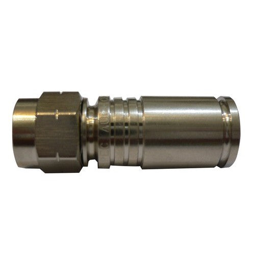 Morris Products 45073 F Male Compression Connectors Hi-Continuity Brass RG6U- Our F Connector is weatherproof for outdoor use.
