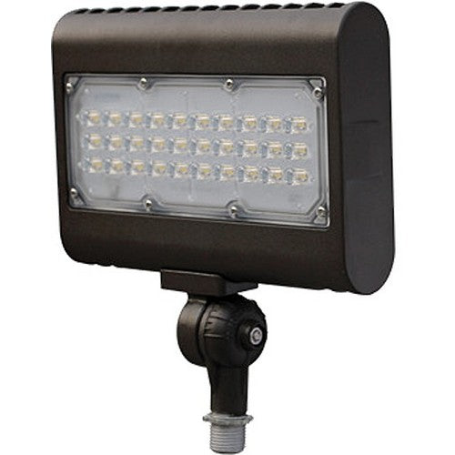 Morris Products 71824 50W FlatPanel Knuckl 3000K Br