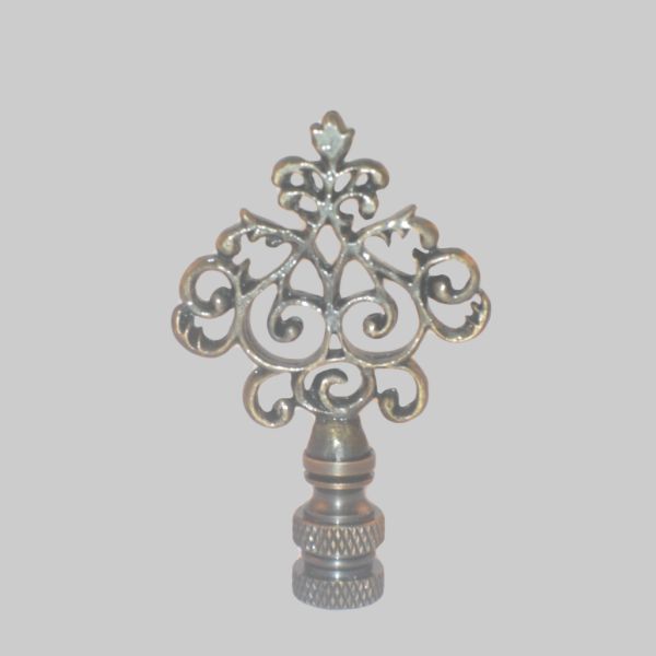 Kirks Lane-69839 - antique decorative br finial tap 1/4-27