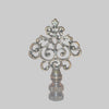 Kirks Lane-69839 - antique decorative br finial tap 1/4-27