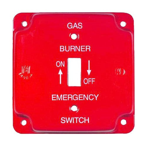 Morris Products 83497 Gas 4 inch Raised Metal Plate