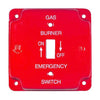 Morris Products 83497 Gas 4 inch Raised Metal Plate