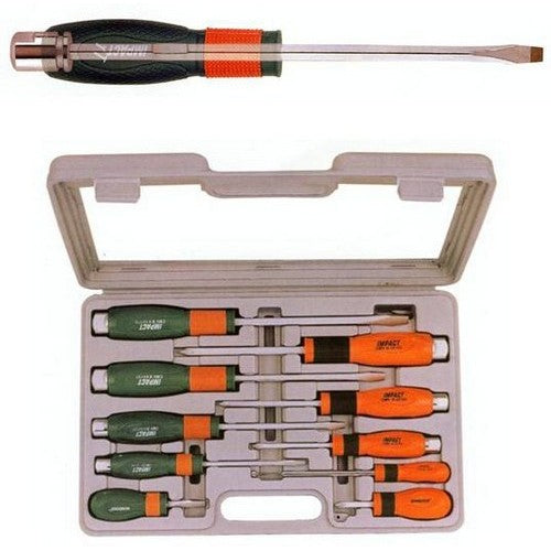 Morris Products 54236 10 Pc High Impact Screwdrivers