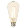 Westinghouse 3518200 Filament LED ST20 Decorative Dimmable Light Bulb - 4.5 Watt - Clear - 2700 Kelvin - E26 Base