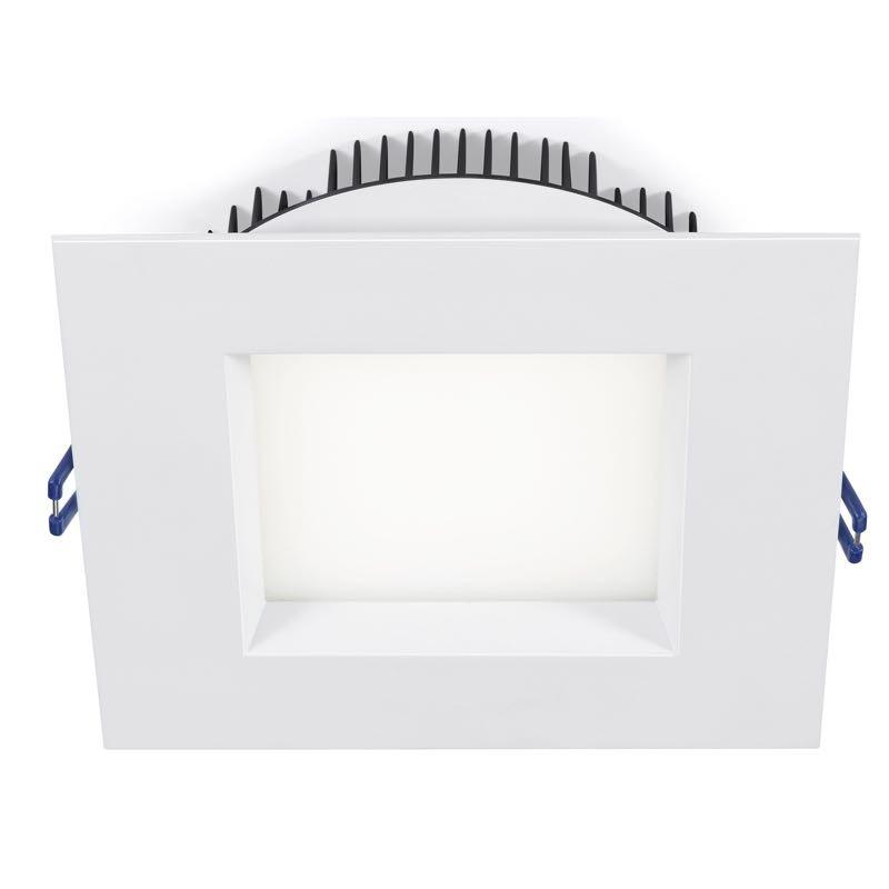 Lotus LED Lights - 4 Inch Square Regressed - Open Plenum Commercial LE ...