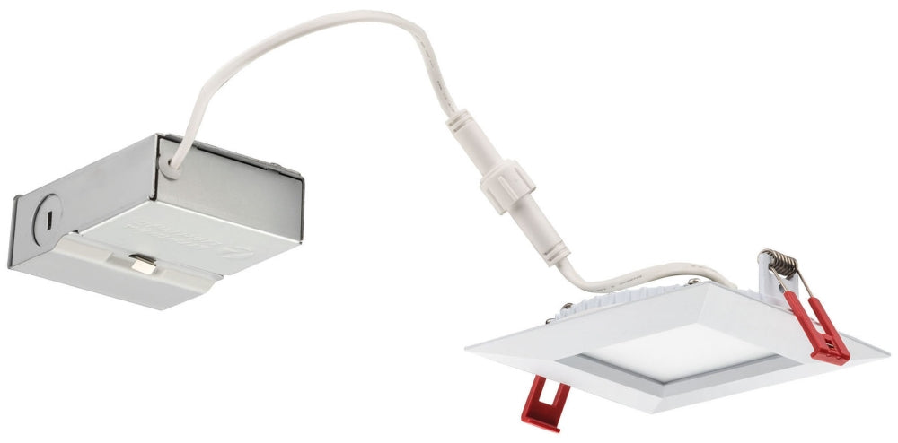Lithonia WF4-SQS-LED-30K40K50K-90CRI-MB-M6 Black LED Recessed LED Dwonlight - Square