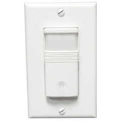 Morris Products 80540 Wall Mount Occupancy/Vacancy Sensors -PIR Single Pole 3-Way White