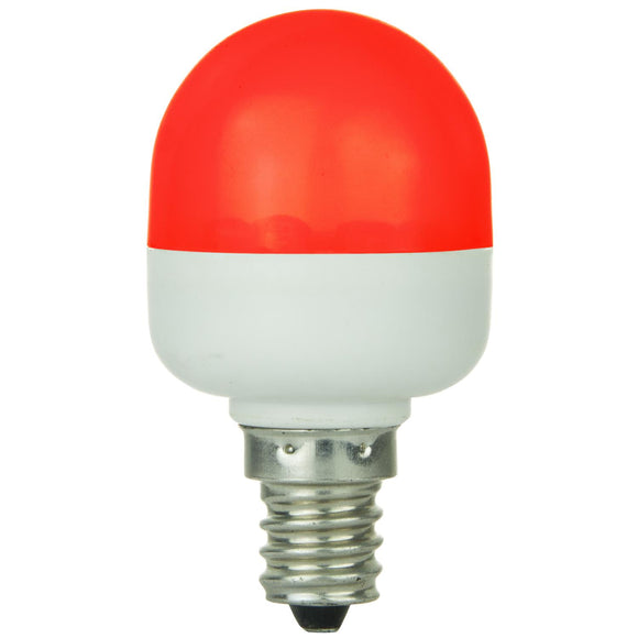 LED - Tubular Indicator - 0.5 Watt -Red - Red