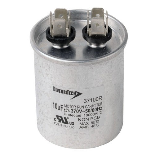Morris Products T37175R Mtr. Run Cap, Rnd, 17.5uf 370v