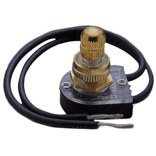 Morris Products 70220 Rotary SPST On-Off Brass