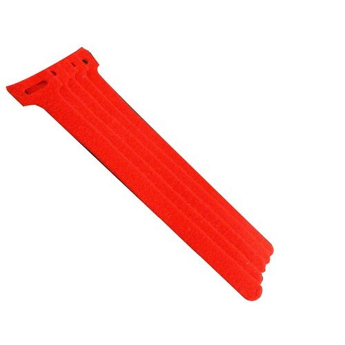 Morris Products 20974 8-1/4 inch Red Self Stick Tie (Pack of 10)