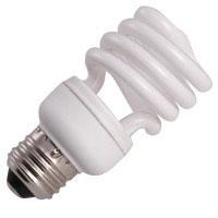 Halco CFL13/27/T2/4PK - 13 Watt CFL13 Bare Sprial - Warm White 4-Pack