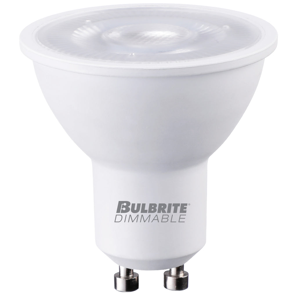 BULBRITE 771219 6.5 Watt PAR16 LED - GU10 Twist & Lock Base - 2700 Kelvin Warm White - 500 Lumens - Dimmable - 120 Volt
