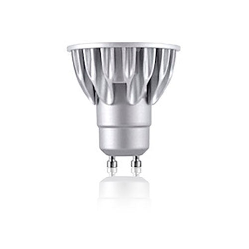 BULBRITE 777533 9 Watt MR16 LED - GU10 Twist & Lock Base - 3000 Kelvin Warm White - 725 Lumens - Silver - 120 Volt