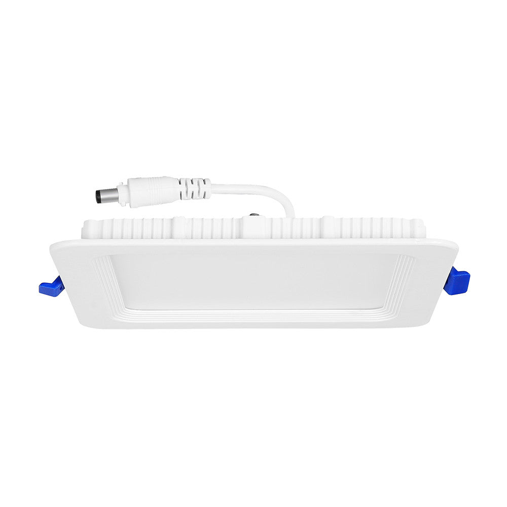 8 Inch Mini Recessed LED Flat Panel Square - 25 Watt - 2200 Lumens - 2700K Kelvin - 82 CRI - 50000 Average Rated Hours - 0/10V Dimming - LR23725