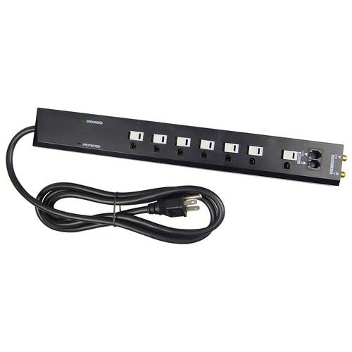 Morris Products 89092 7 Outlet Power Strip 6ft