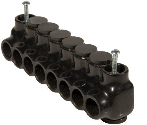 Morris Products 97776 750-6 Blk Insul Conn Mtg Sgl