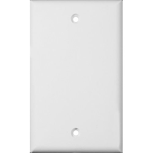 Morris Products 81511 White 1 Gang Blank