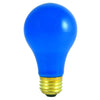 Bulbrite 106325 25 Watt A19 Incandescent Ceramic Blue Party Bulb