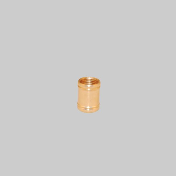 Kirks Lane-75190 - solid br. unf coupling 1/8f x 9/16" long