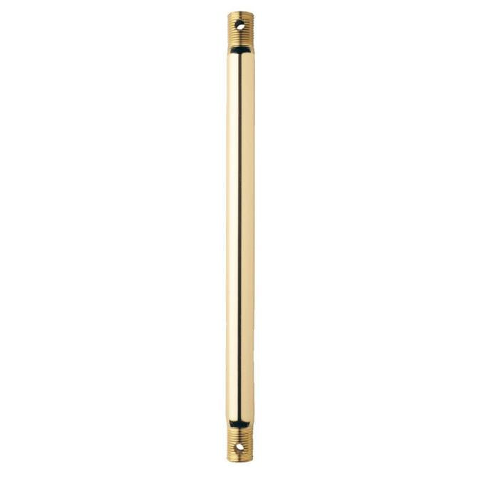 Westinghouse 7724500 24 inch Extension Down Rod - 0.50 inch Inside Diameter - Polished Brass