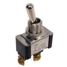 Morris Products 70250 Heavy Duty Momentary Contact Toggle Switch SPST (On)-Off Screw Terminals