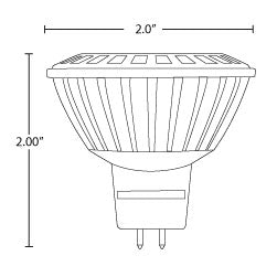 Halco MR16/3M5WW/NFL/LED