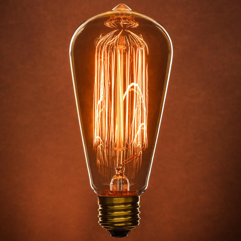 Incandescent - Filament Edison Style S19 - 60 Watt -Warm White - 2700 Kelvin