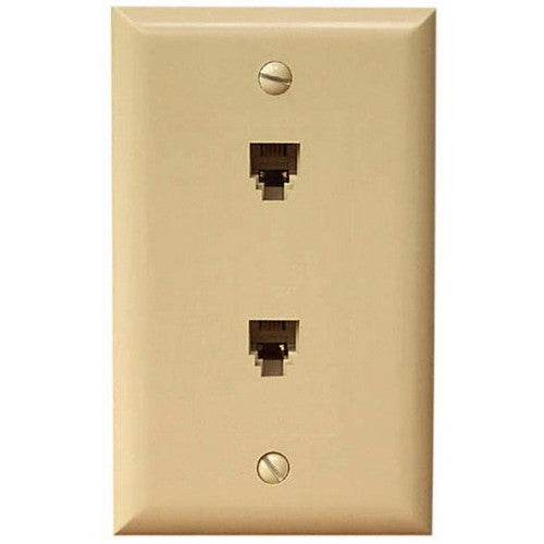 Morris Products 87020 Midsize Duplex Phone Jack Iv