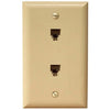 Morris Products 87020 Midsize Duplex Phone Jack Iv