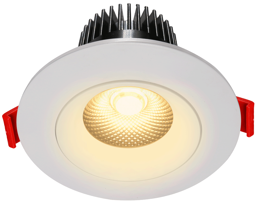 Lotus LED Lights AD-35-S12W-DTW-WH-REY 3.5 inch Round Venus Adjustable ...