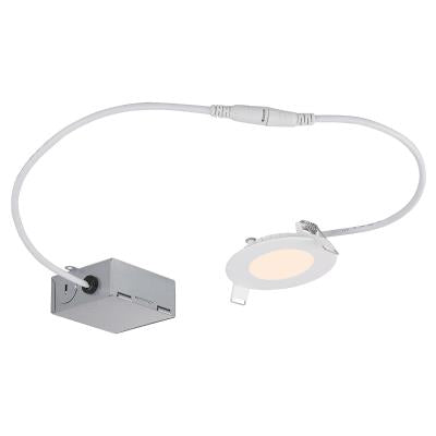 Westinghouse 5216000 3-Inch Slim Recessed LED Dimmable Downlight - 7 Watt - 3000 Kelvin - ENERGY STAR