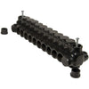 Morris Products 97850 250-10 Blk Insul Conn Mtg Dual