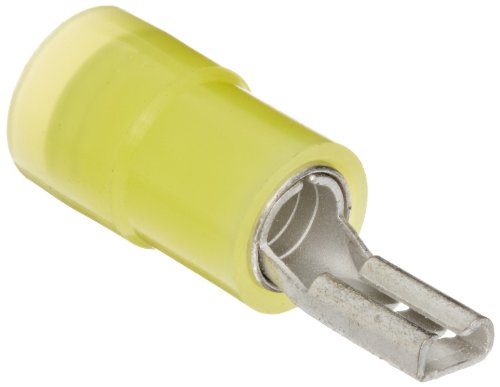 Morris Products 11926 12-10 .020x.110 Nylon Insulated Double Crimp Female Disconnects (Pack of 100)