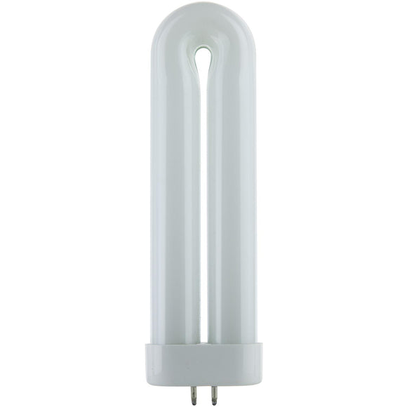 Plug-In - FUL 4-Pin Single U-Shaped Twin Tube - 12 Watt - 505 Lumens  - Cool White - 4100 Kelvin