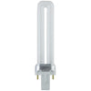 Plug-In - PL 2-Pin Single U-Shaped Twin Tube - 7 Watt - 360 Lumens  - Warm White - 2700 Kelvin
