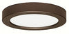 Satco S9330 LED Fixture 7 inch Flush Mount  - 13.5 Watt -  Round -  Bronze Finish