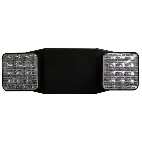 Morris Products 73425 Blk LED HO Emer Lt Square