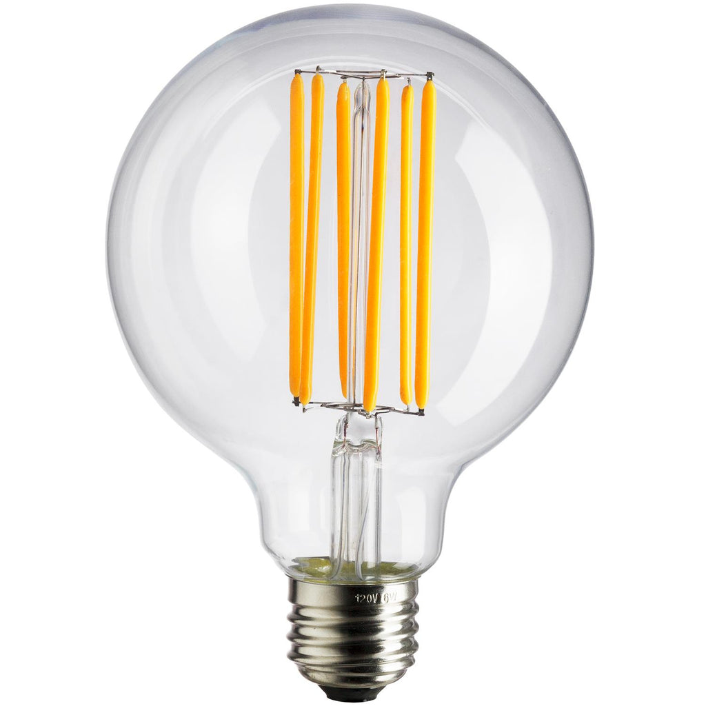 LED - Filament - 6 Watt - 480 Lumens  - Warm White - 2700 Kelvin