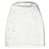 Westinghouse 8509000 Clear Seeded Glass Shade - 2.25 Inch Fitter