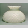 Kirks Lane-16252 - 10 Inch Opal Hobnail Crimp Top Shade