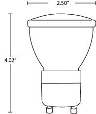 CFL11/27/R20/GU24