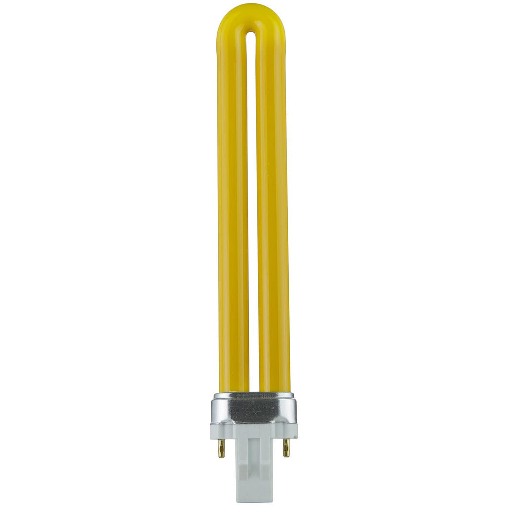 Plug-In - PL 2-Pin Single U-Shaped Twin Tube - 13 Watt - 720 Lumens  - Yellow - Yellow