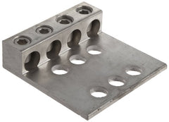 Morris Products 90874 350 Aluminum Mechanical Lugs 4 Conductors - 4 Hole Mount