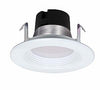 Satco S9715 - LED Downlight Retrofit - 4 Inch - 9.5 Watt - 4000 Kelvin - White Finish