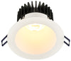 Lotus LED Lights LD4R-5CCT-HO-4R-WR-WT  4 inch Round Deep Regressed LED Downlight - High Output - 18 Watt - 5CCT 27-30-35-40-50K - 30 degree Beam Angle - White Reflector - White Trim