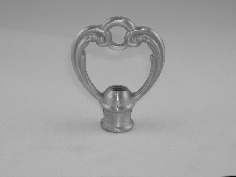 Kirks Lane-63820 - 2-3/8" bb italian cast br. loop 1/8-ip