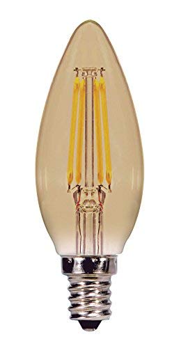 Satco S9586 LED Torpedo Amber