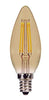 Satco S9586 LED Torpedo Amber