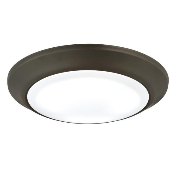 Westinghouse 6323200 Large LED Surface Mount Oil Rubbed Bronze Finish with Frosted Lens - Dimmable